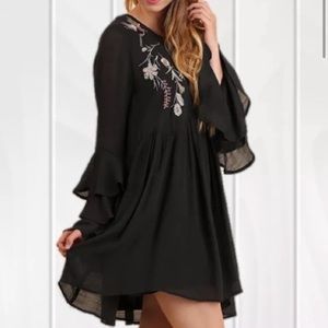 Umgee Embroidered Dress